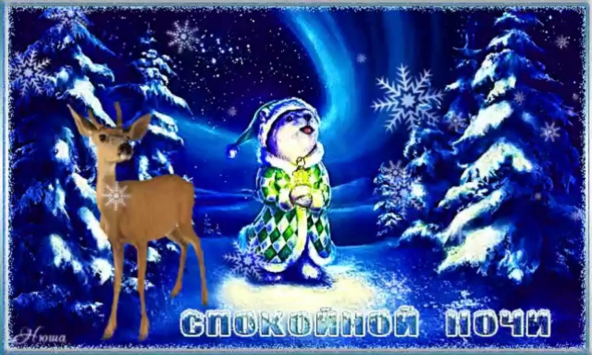Спокойной новогодней ночи