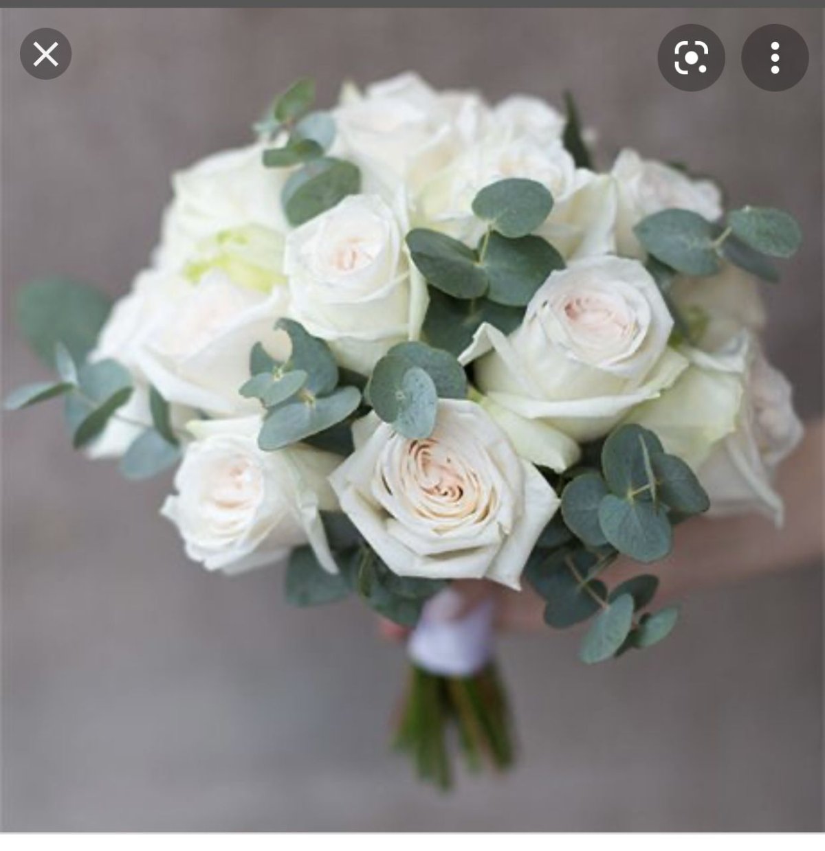 Анемоны букет невесты