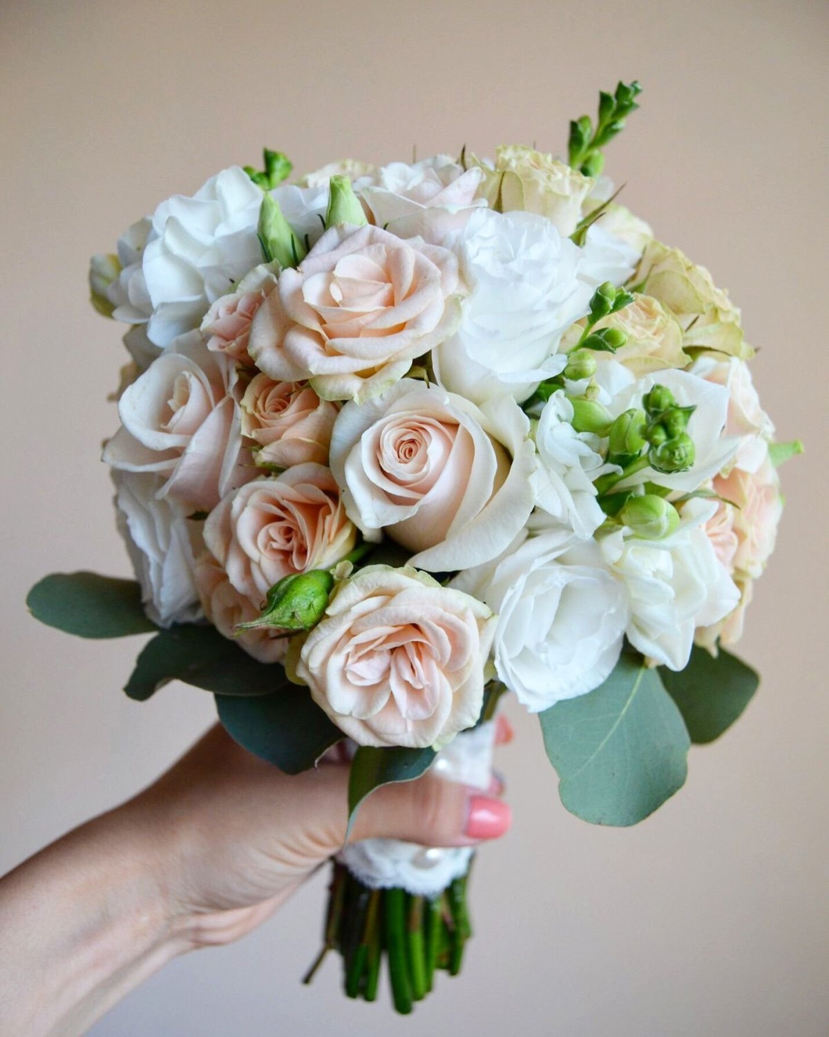 Ранункулюс свадебный букет