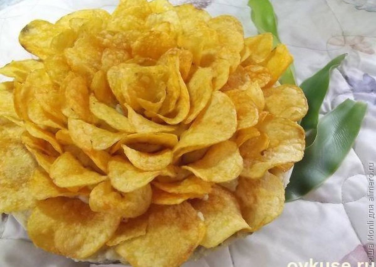 Торт из чипсов