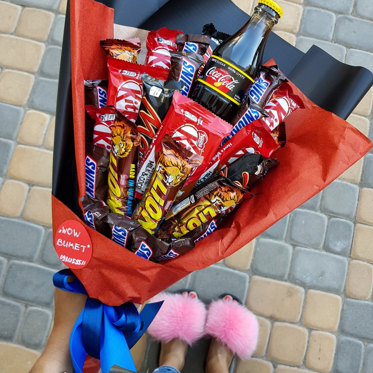 Мужской букет из чипсов