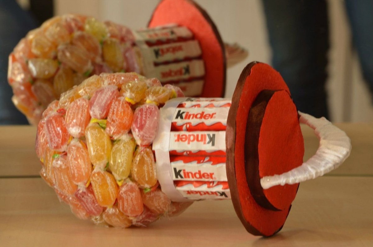 Оригинальный подарок из чипсов