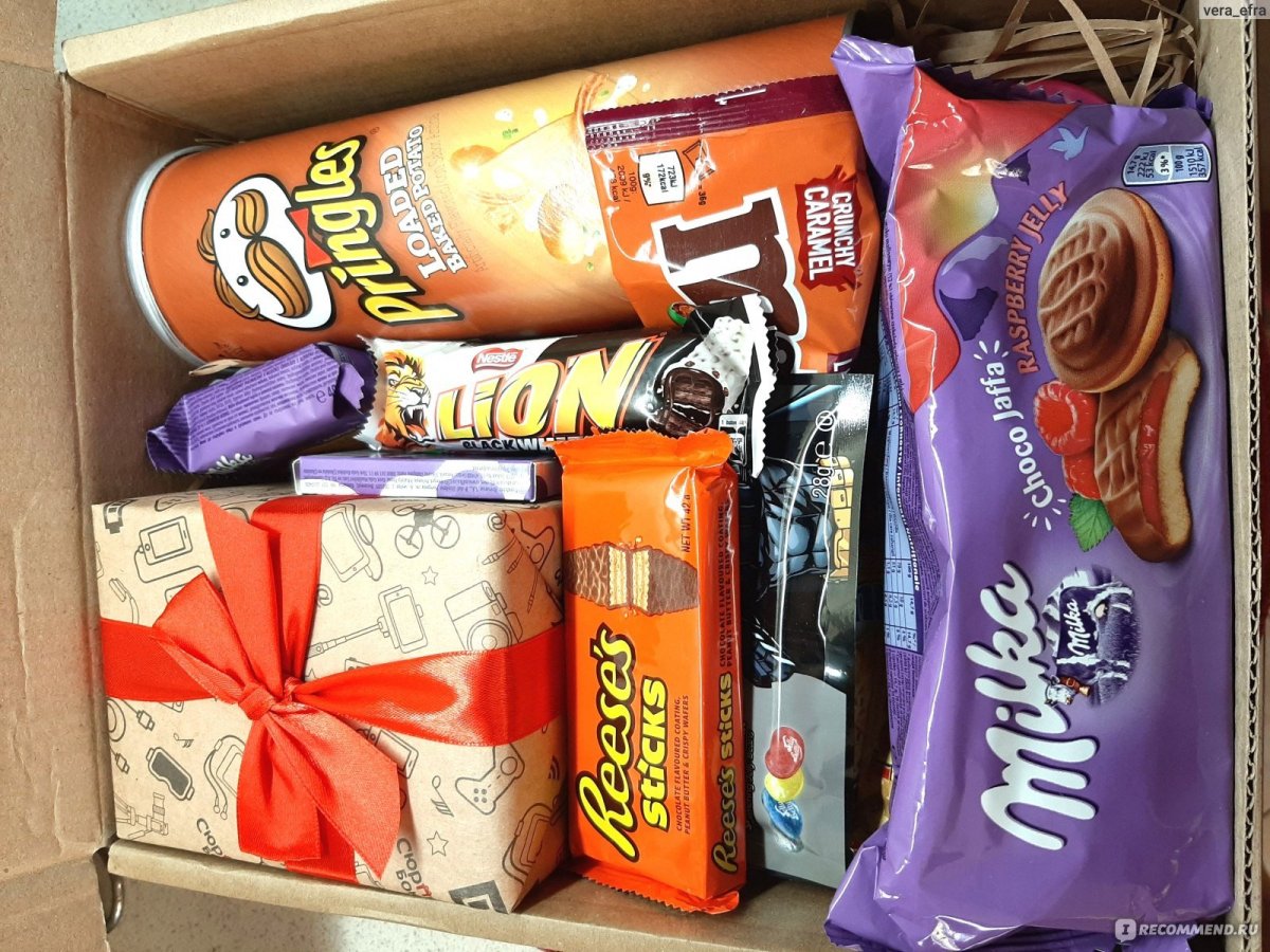 Подарок с чипсами