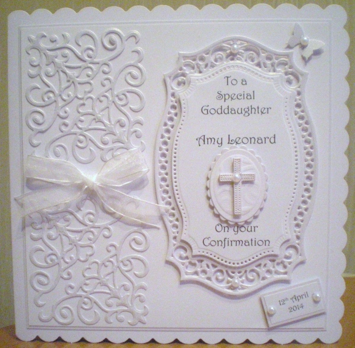 Пригласительные для таинство крещения с цветами красивые