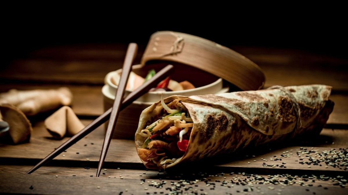 Кебаб в лаваше