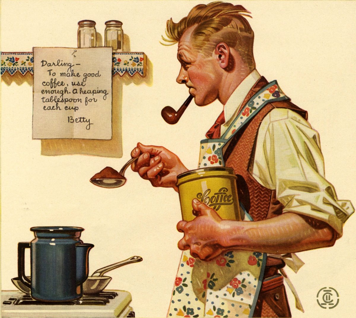 Джозеф Кристиан Лейендекер завтрак