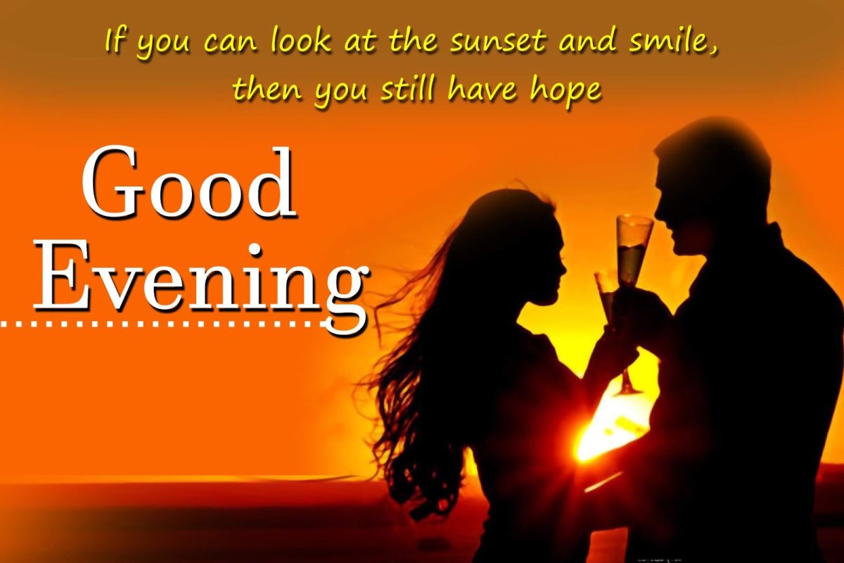 Красивого и нежного вечера с пожеланиями