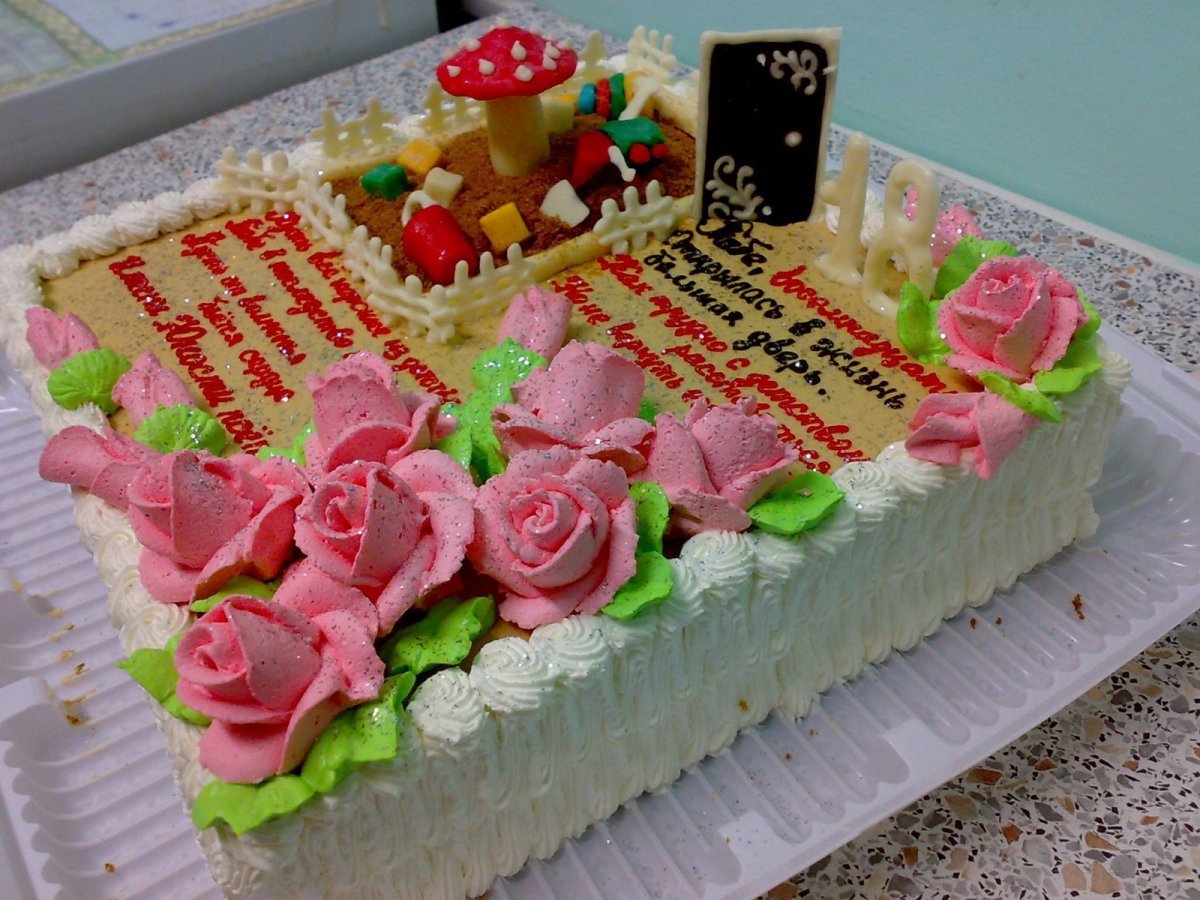 Торт на день рождения девочке