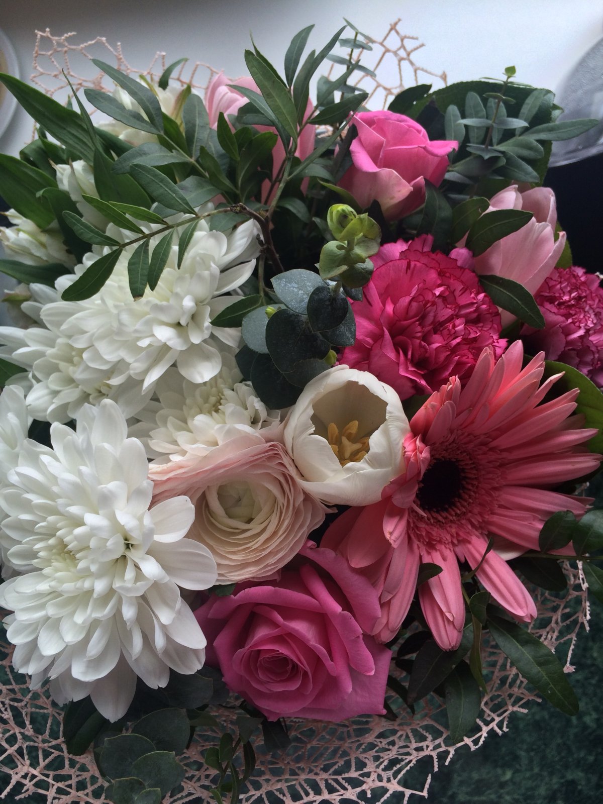 Реальные букеты цветов