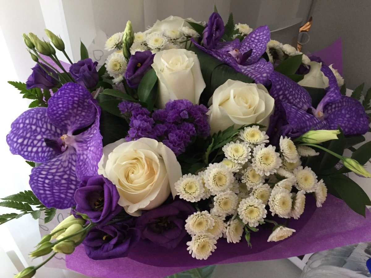 Красивый букет цветов