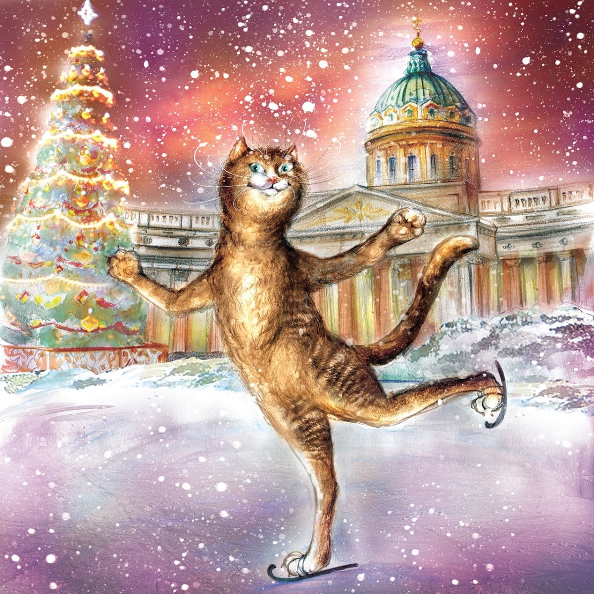 Владимир Румянцев питерские коты зима