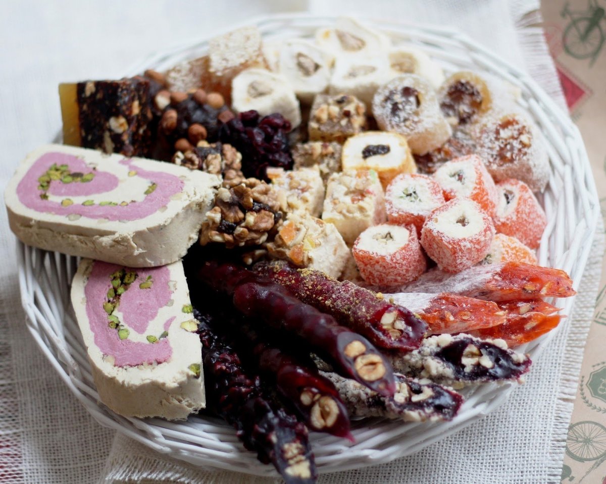 Восточные сладости из фруктов