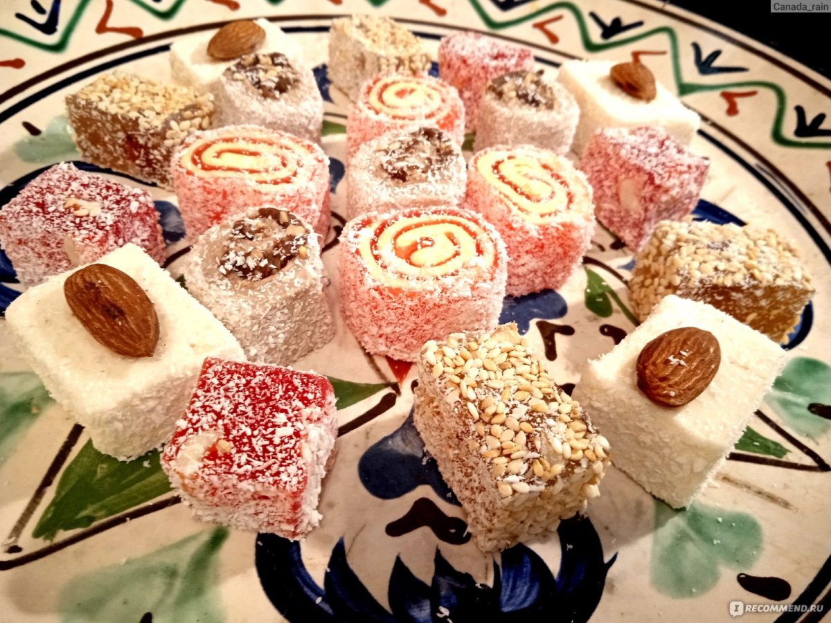 Турецкий Рахат лукум пахлава