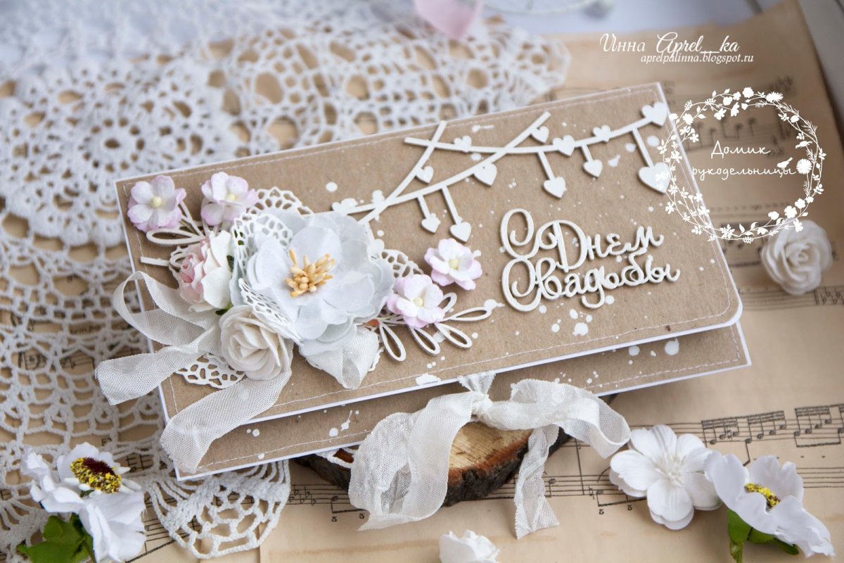 Дизайнерские открытки ручной работы