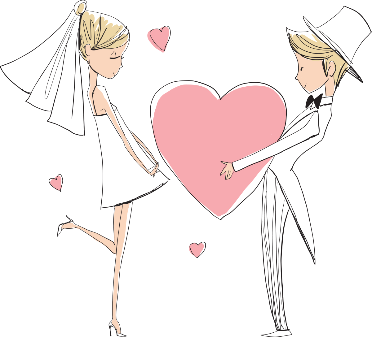 Свадебные рисунки