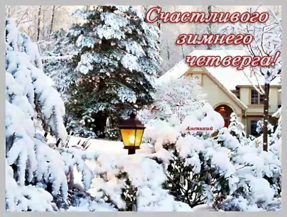 Зимний приветик