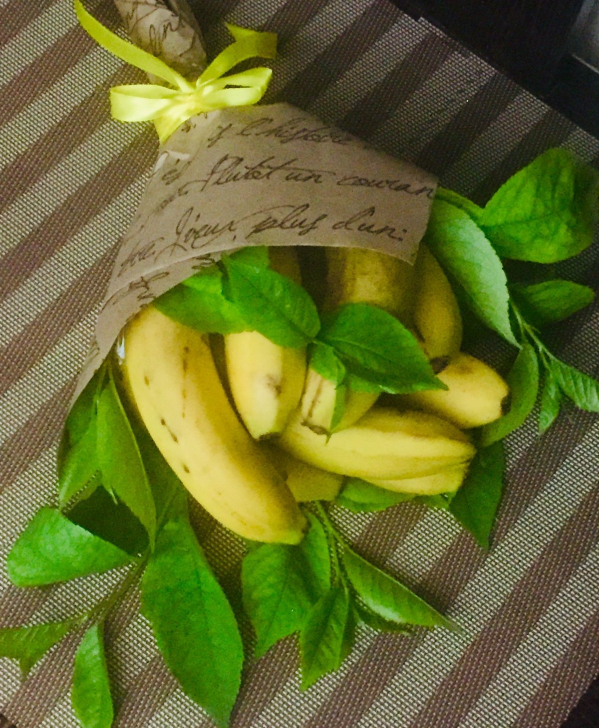 Букет из бананов