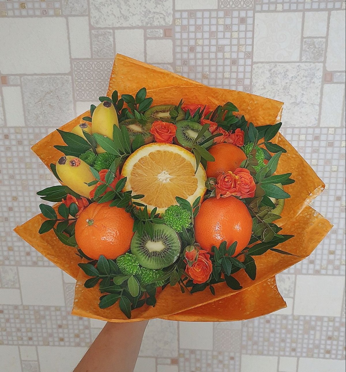 Банан цветок букет