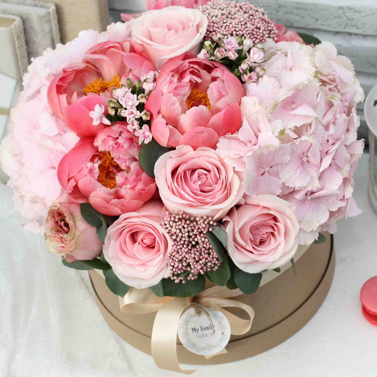 Стильный роскошный букет