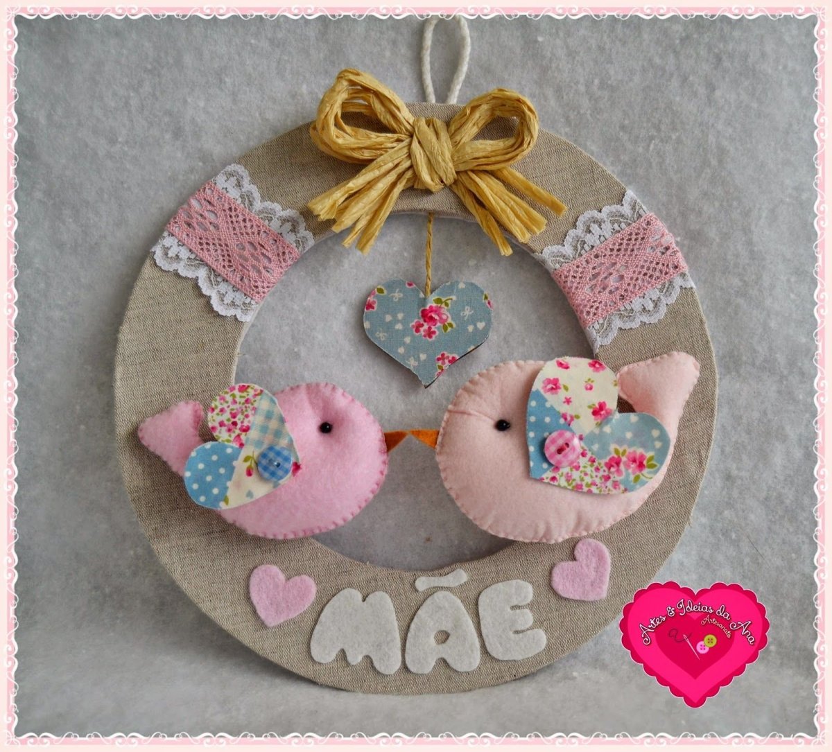 Подарок маме из фетра