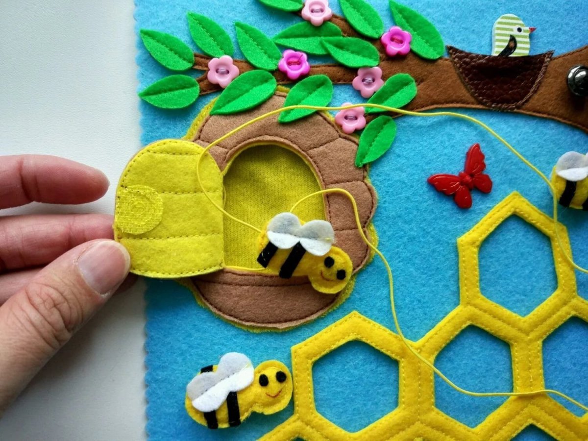 Аппликация из фетра