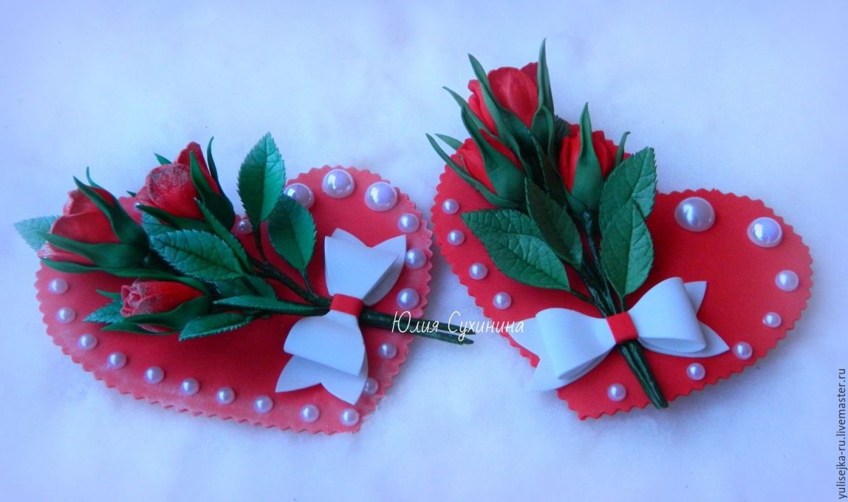 Подарок маме из фетра