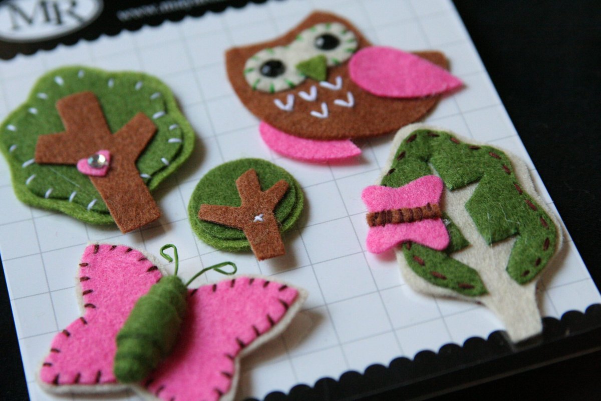 Картинки из фетра