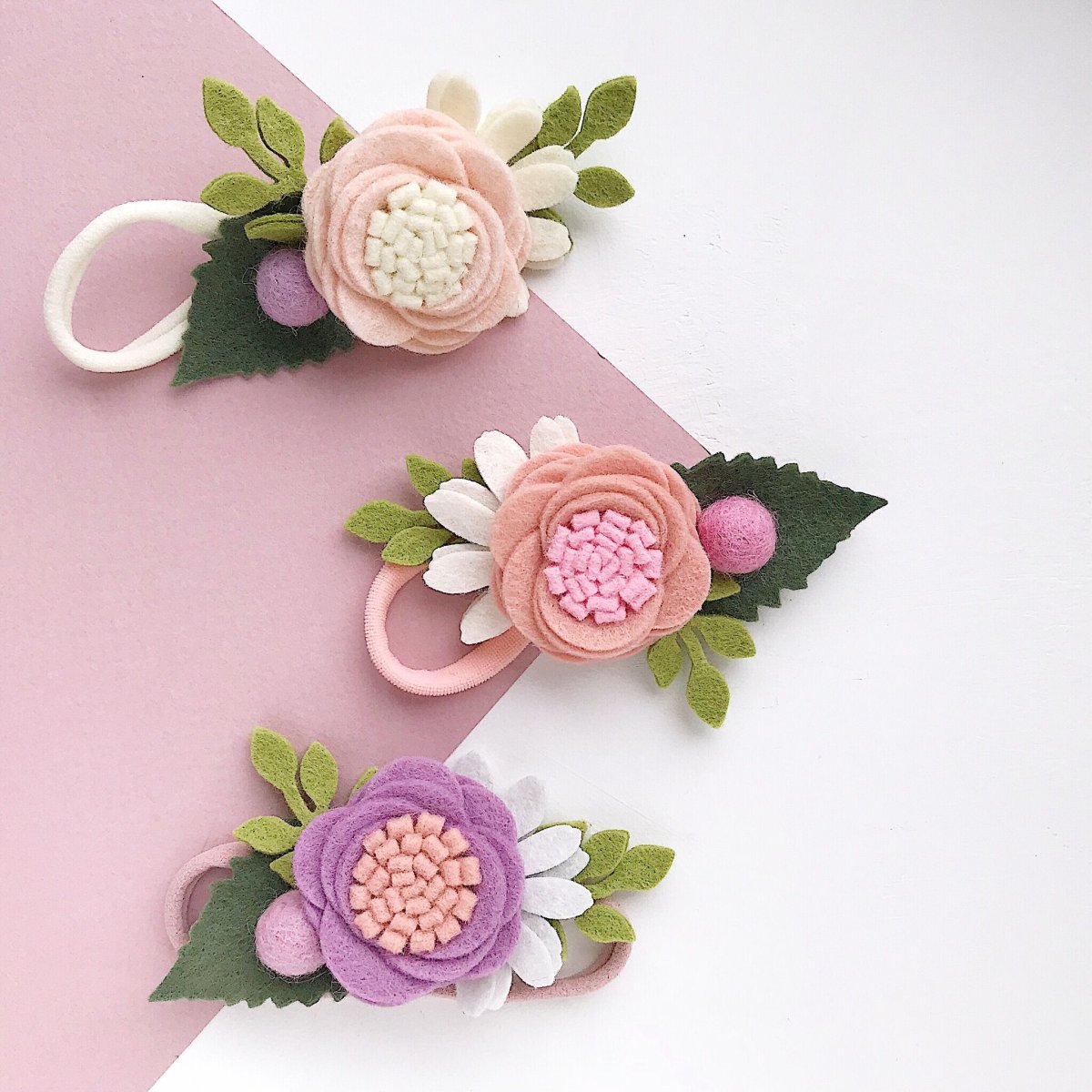 Ветка из фетра