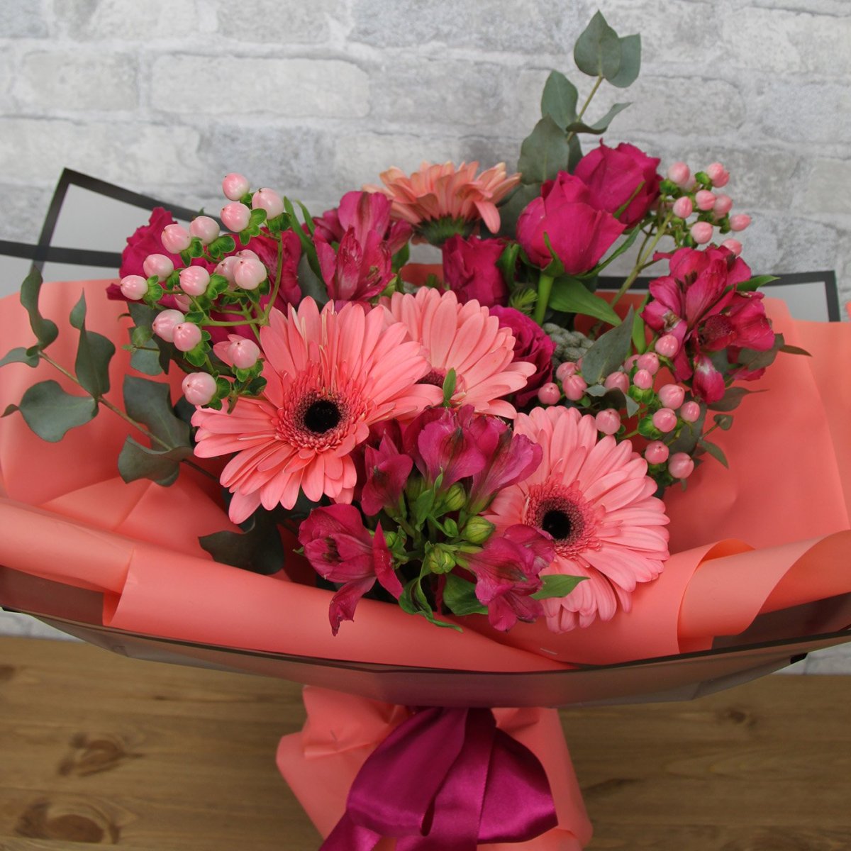 Гербера, Лилия, альстромерия