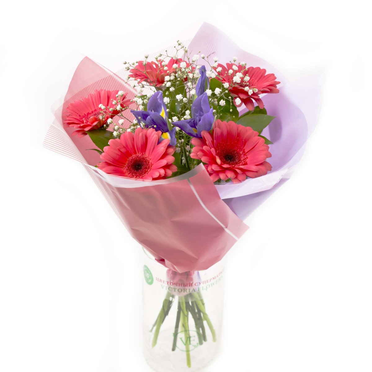 Букет "герберы и Сантини"