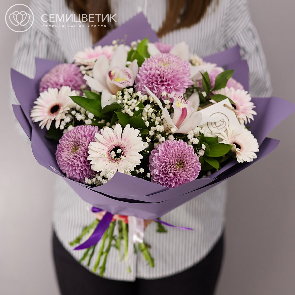 Букет белых гербер