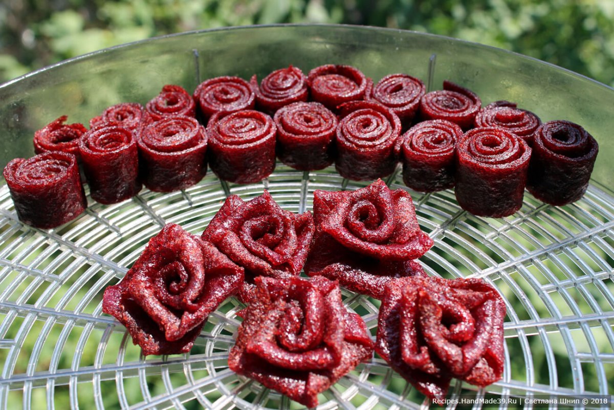 Розочка из свеклы