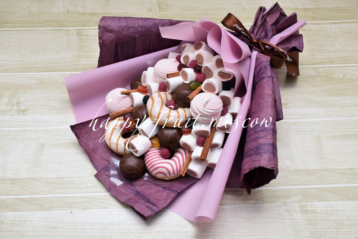 Необычные сладкие букеты