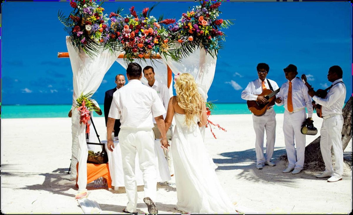 Свадьба на море