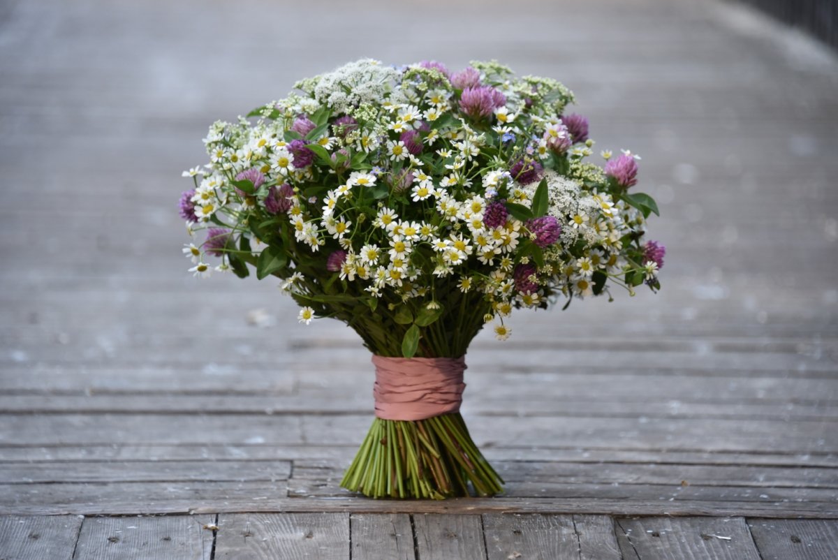 Букетик из клевера