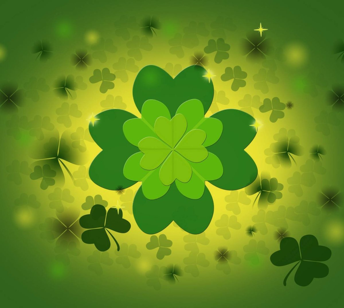 Четырехлистный Клевер растение