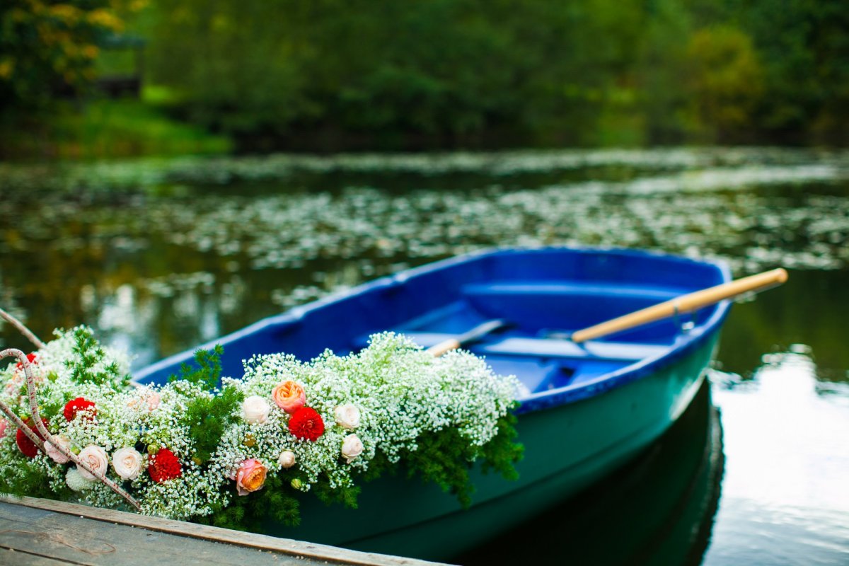 Стильная упаковка букета