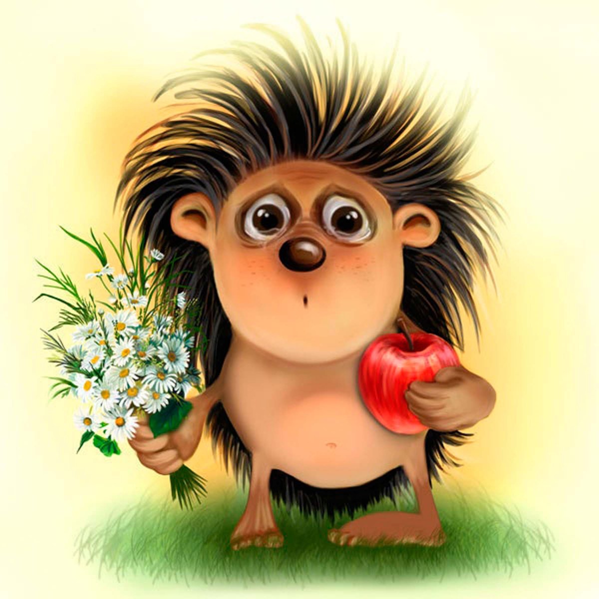 Советские открытки осень