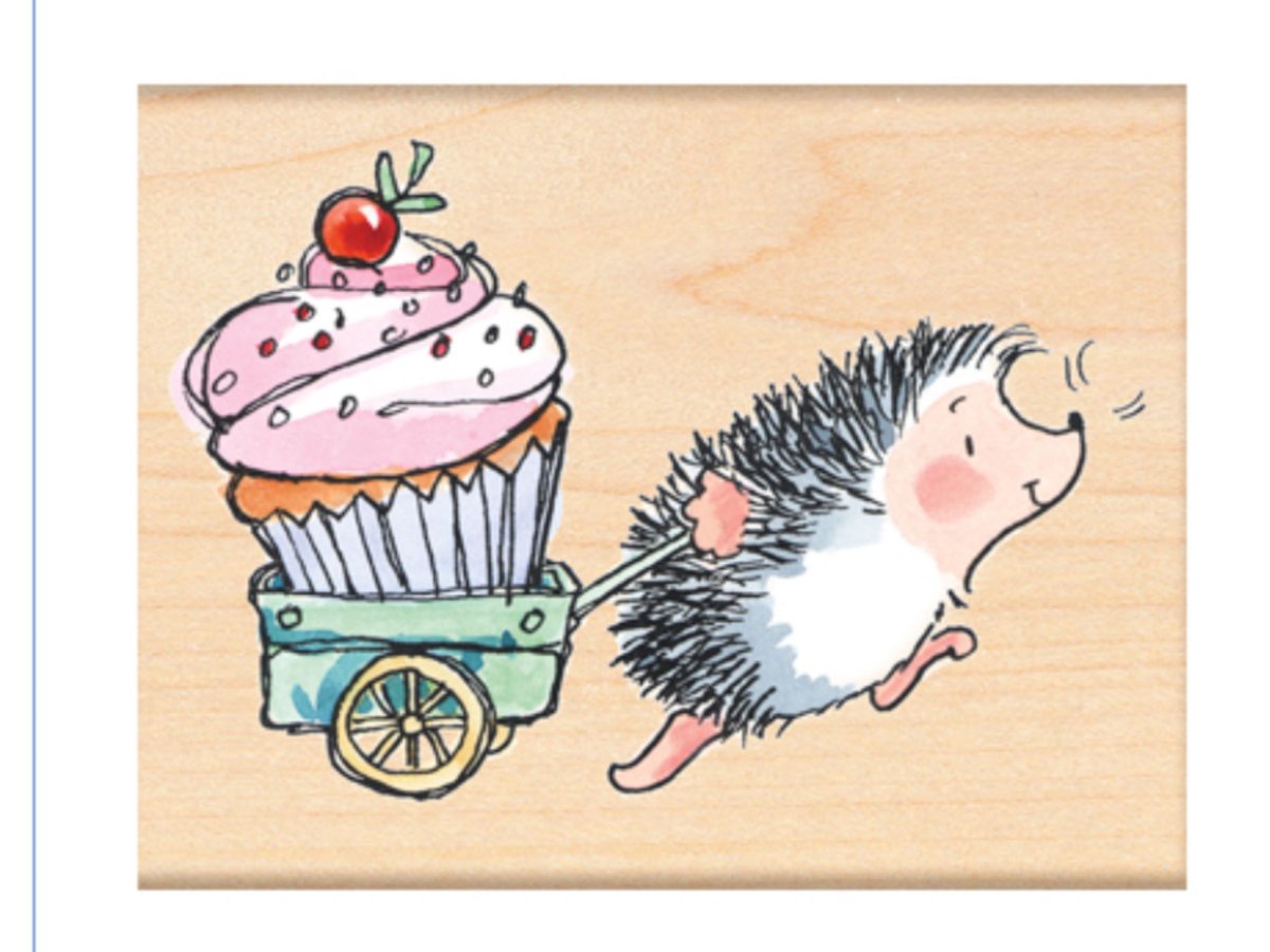 Ежик с одуванчиком