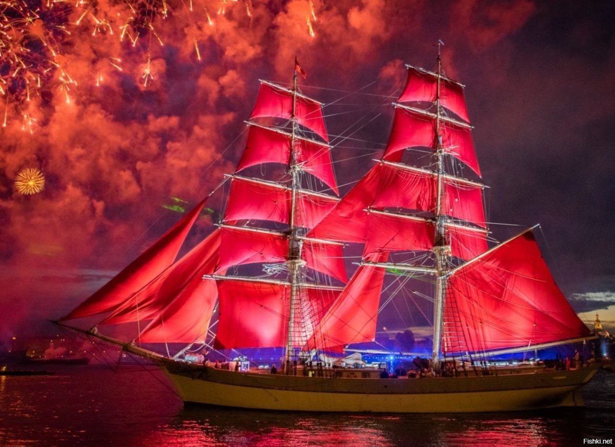 Алые паруса шведский парусник