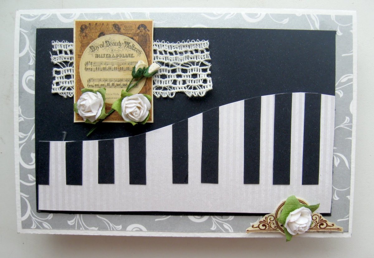 Открытка музыканту