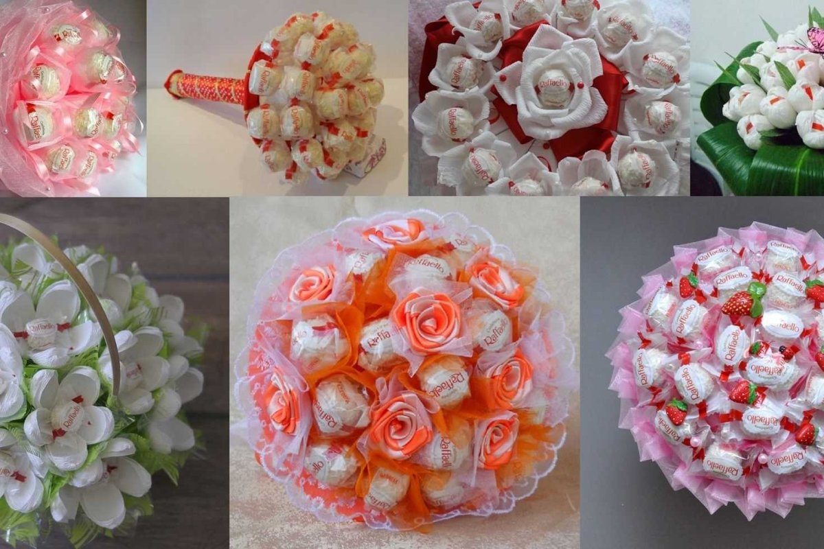 Букет из конфет своими руками