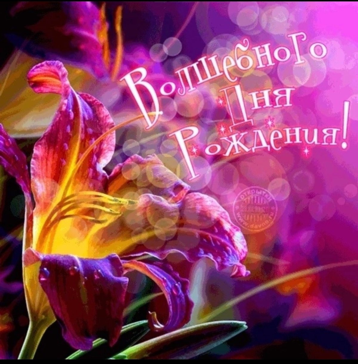 Светик с днём рождения