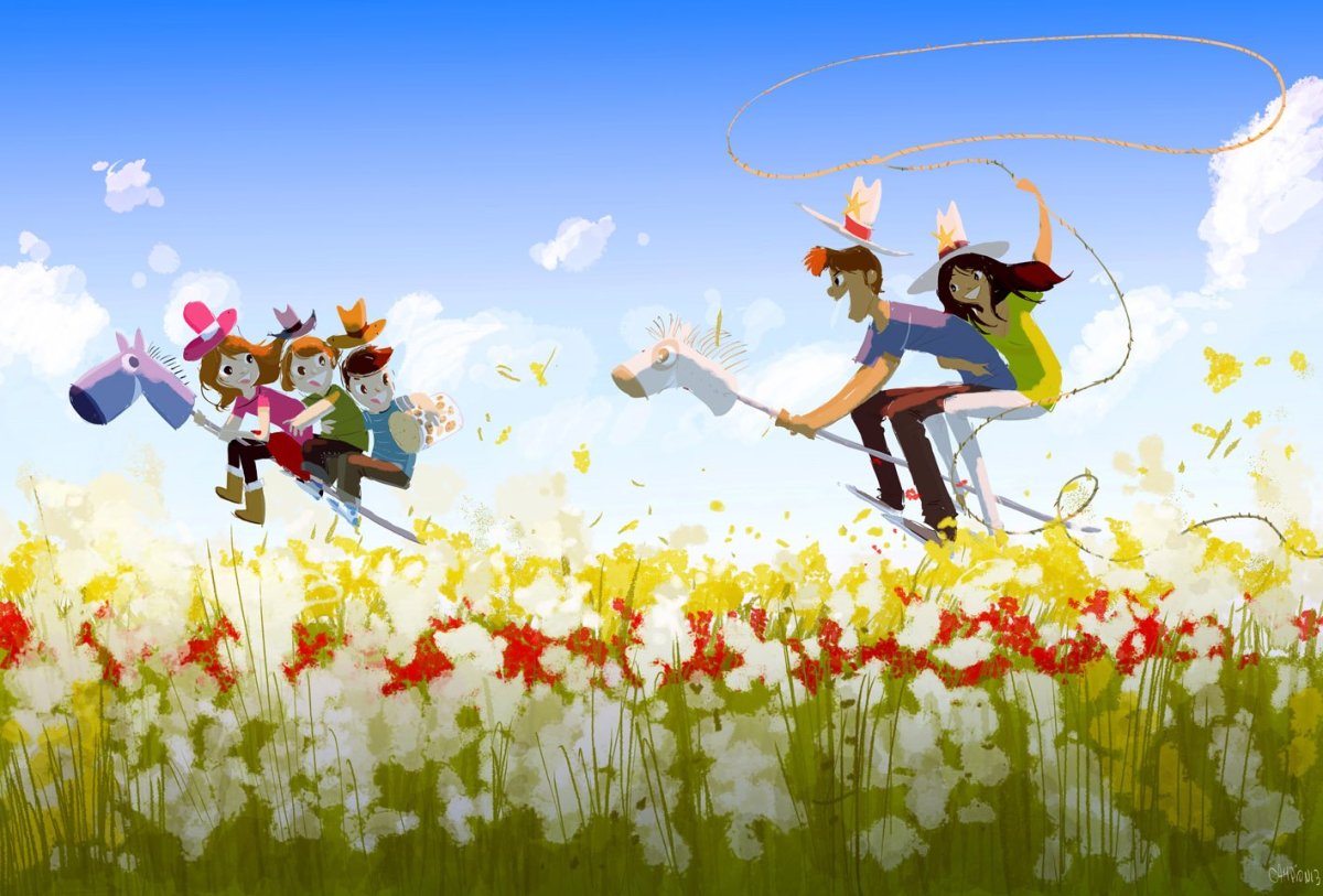 Радость рисунок