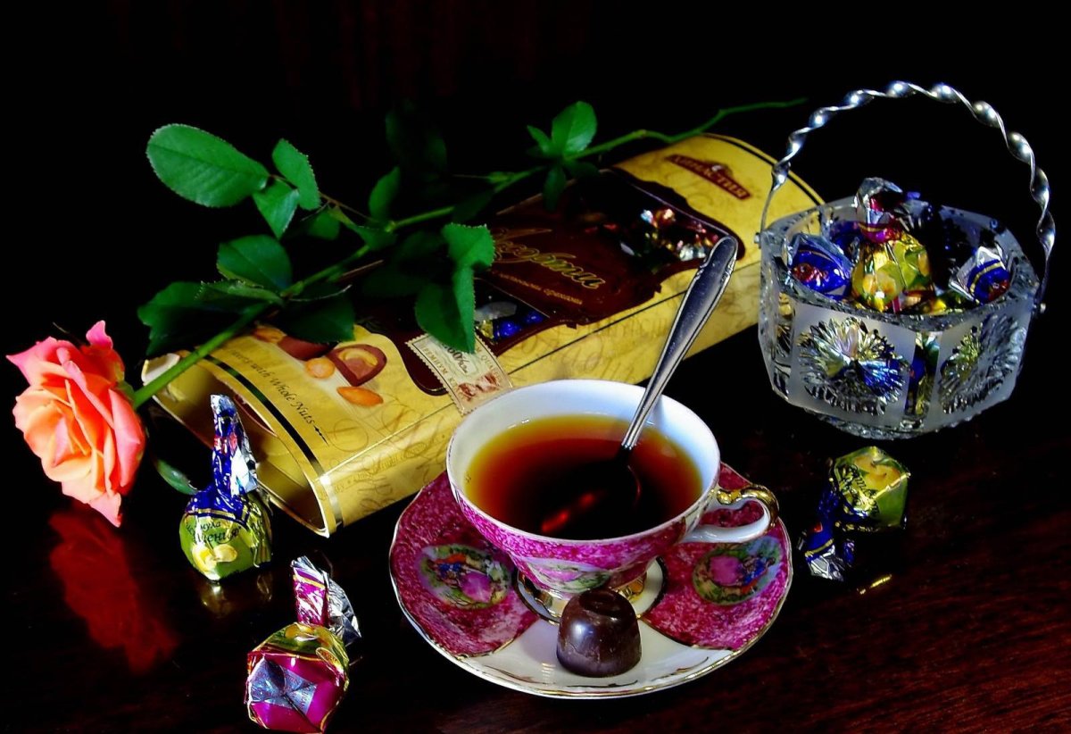 Приятного вечера за чашечкой чая