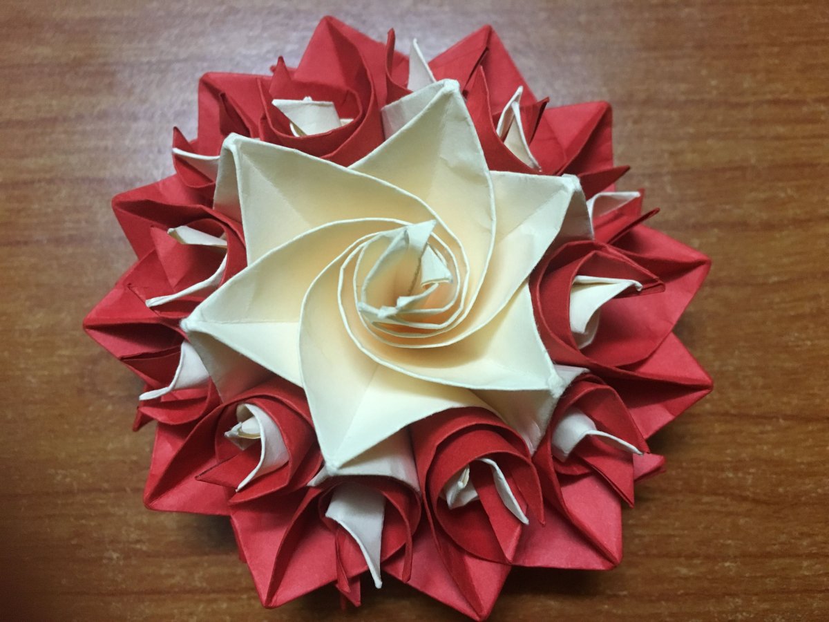 Поделки из бумаги цветы