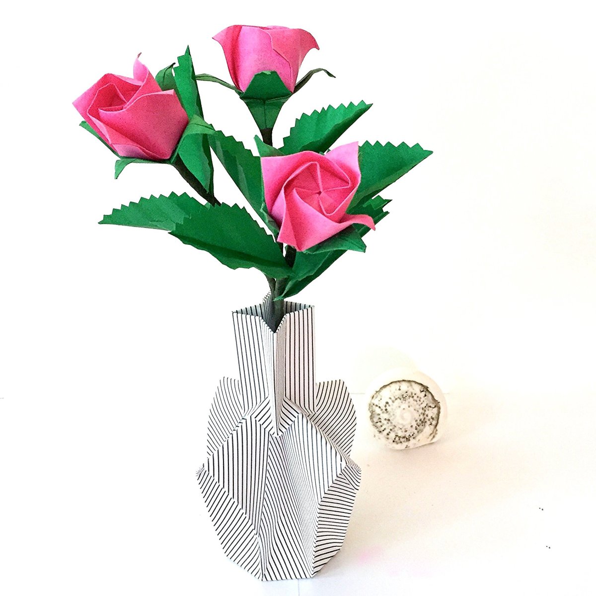 Букет из роз оригами