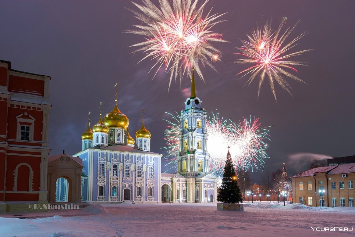 Тульский Кремль акварель