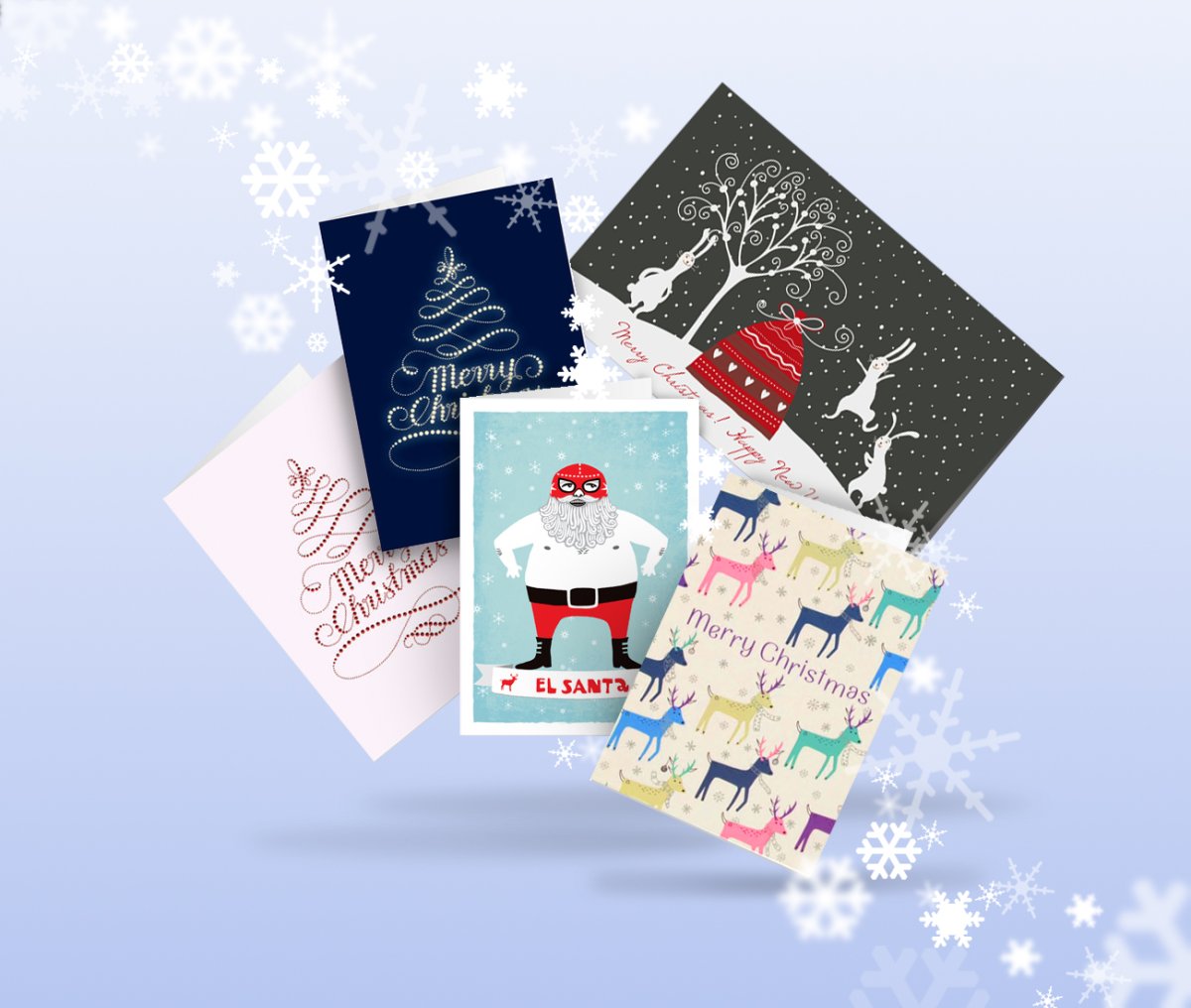 Корпоративные новогодние открытки