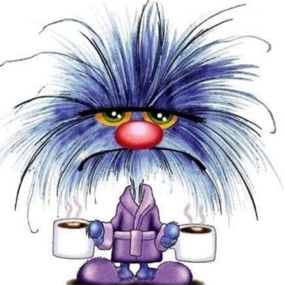 Доброе сонное утро понедельника